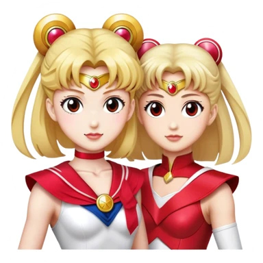 Sailormoon redranger  sticker
