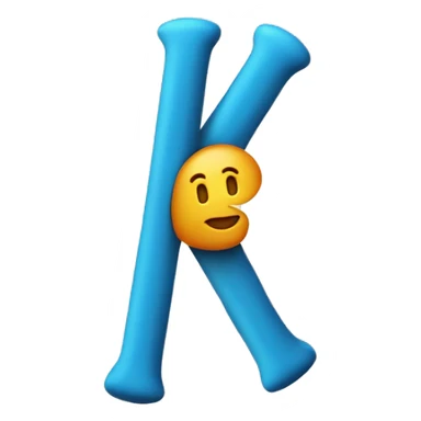 letter N with blue collor with a MAGIC STICK on him  sticker