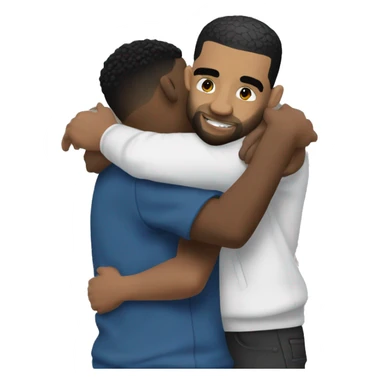  drake and xxxtentacion hugging sticker