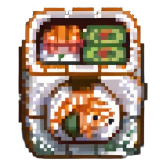 sushi roll sticker
