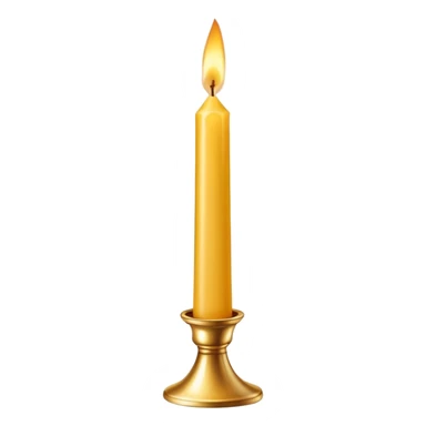 +1 beautiful and elegant golden birthday candle sticker