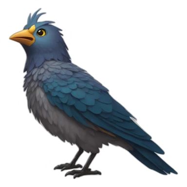 What’s with the fantasy bird? sticker