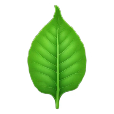 algae leaf sticker