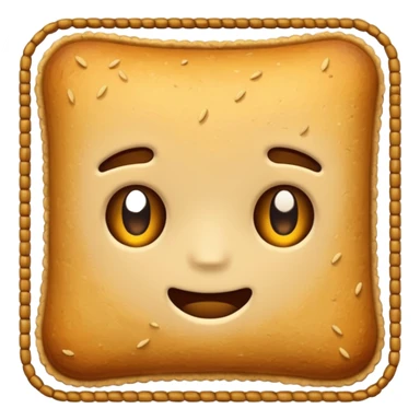 Make an emoji of just breadcrumbs  sticker
