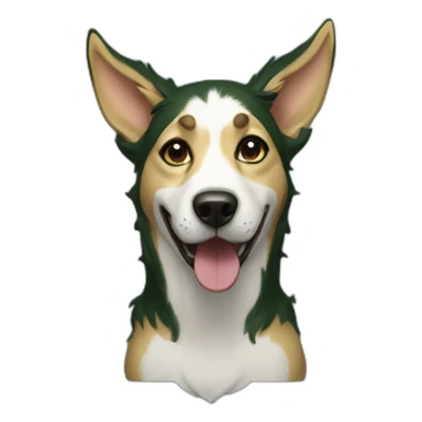 Loki dog sticker