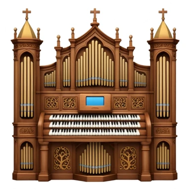 pipe organ sticker