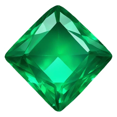emerald jewel sticker