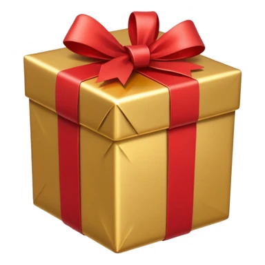 christmas present sticker