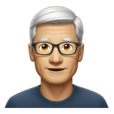 asia tim cook sticker