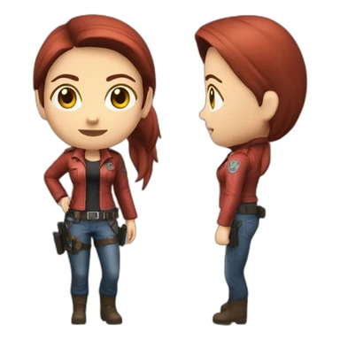 Claire Redfield sticker