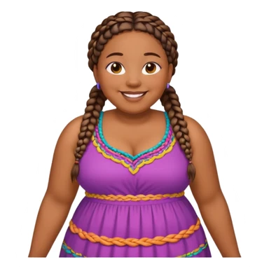 fat blackwoman sticker