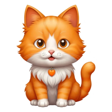 Little kitty calling his grandma  sticker