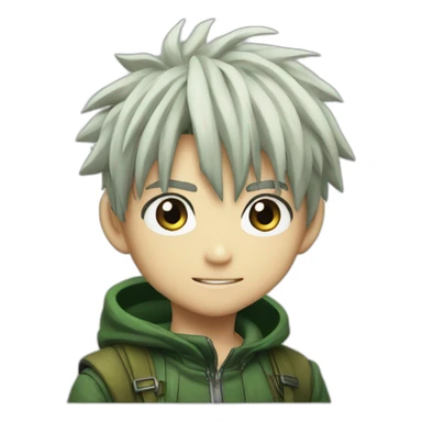 Kirua hunter x hunter  sticker