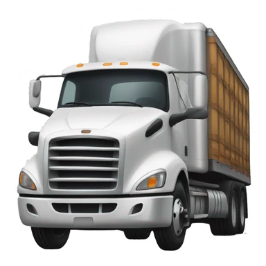 Today driving a semi truck  sticker