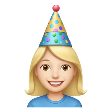 Happy & celebrating emoji sticker