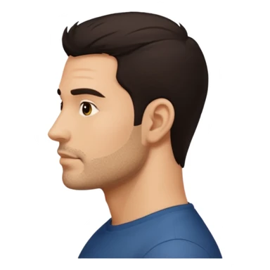 padre de perfil sticker