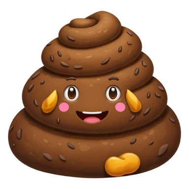 Thicc poo sticker