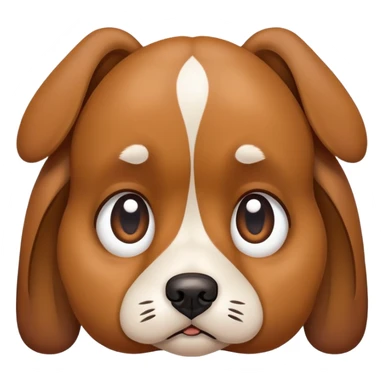 un perrito triste sticker