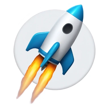 rocket ship going to tiktok sticker