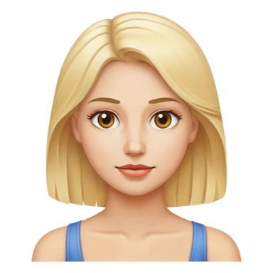 Airhead blondie sticker