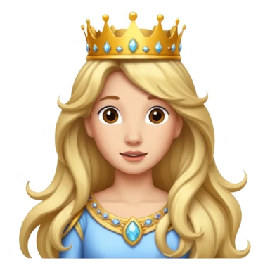 Horse princess sticker