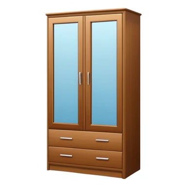 wardrobe modern closed mirror door sticker