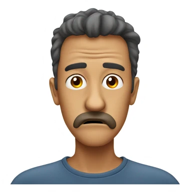 Irritated nose flare  sticker