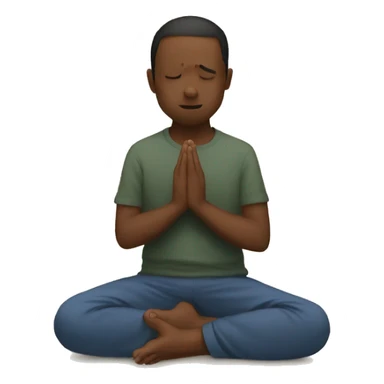 A picture of me praying sticker