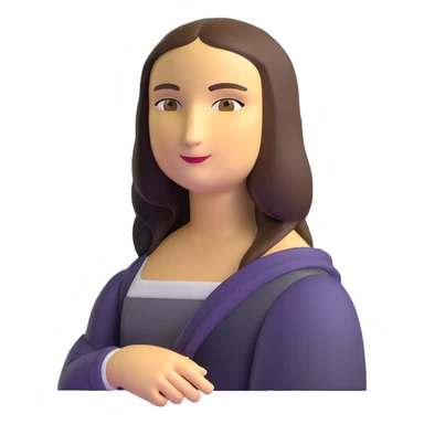 Mona Lisa sticker