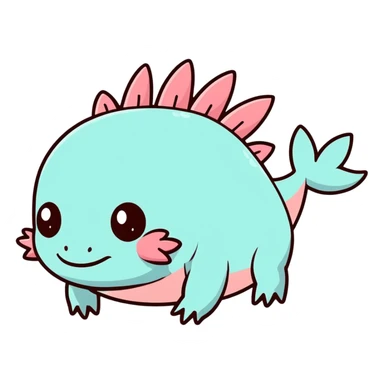 Axwlotl sticker