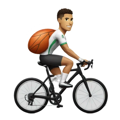 Ronaldo en vélo  sticker