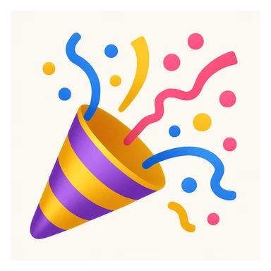 party popper emoji sticker