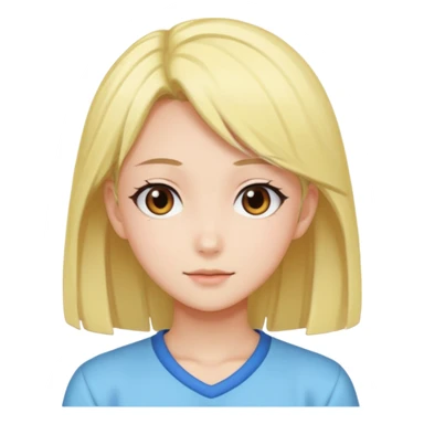 Anime character sticker