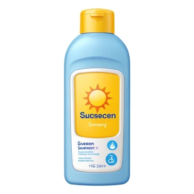 sunscreen sticker