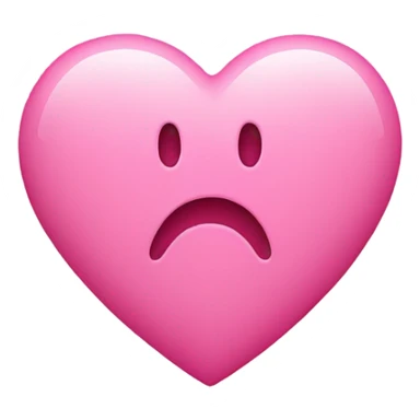 Pink heart with the letter ‘A’ inside it sticker