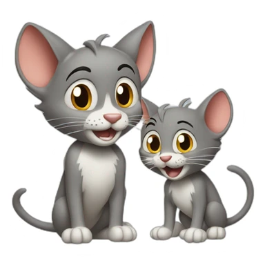 tom and jerry sigar sticker