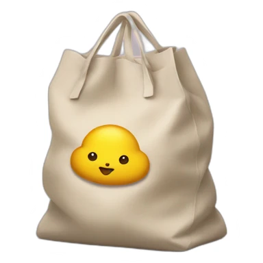 Maltipu peeps on bag sticker