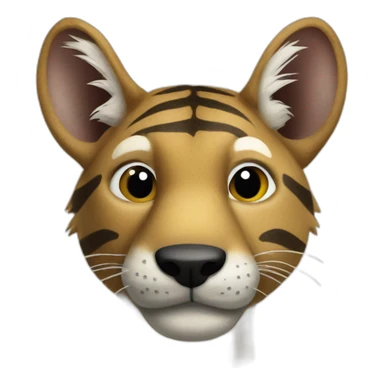 Tasmanian tiger sticker