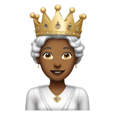 queen of the computer sticker
