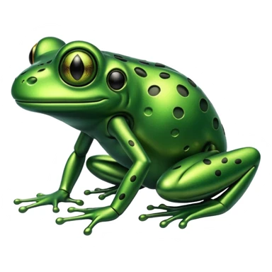 bionic frog sticker
