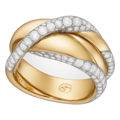 Cartier Trinity ring sticker