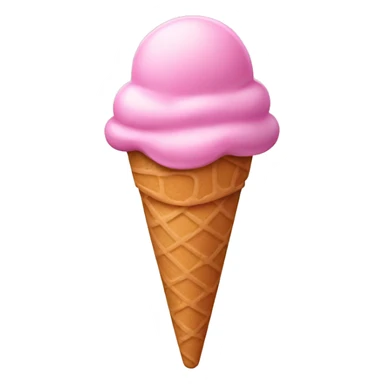 Ice cream pink sticker