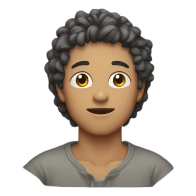 person sweats a lotانمي sticker