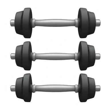 Dumbbells gym sticker
