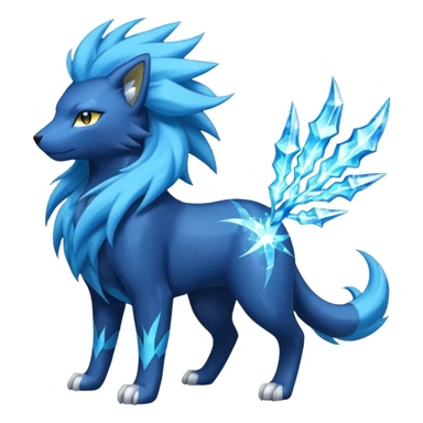 Luxray-Suicune-Amaura-Manectric-fusion sticker