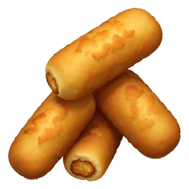 4 4 potato croquettes fried sticker