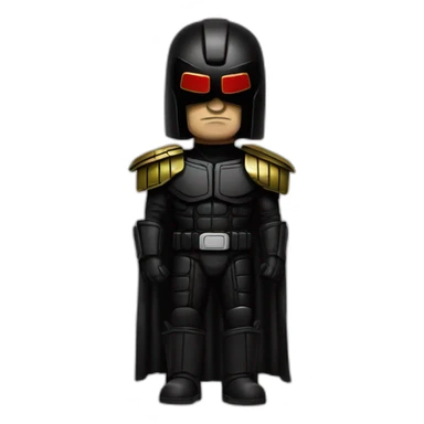 dark judge dredd sticker
