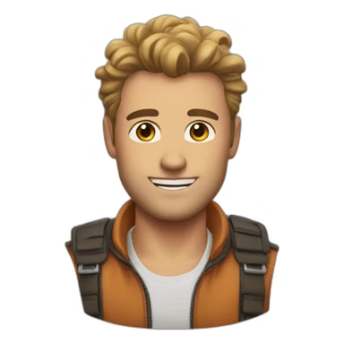 beau cunningham cool dude sticker