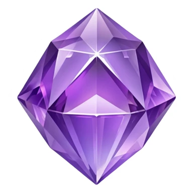 Small Amethyst Nebula Galaxy Crystal sticker