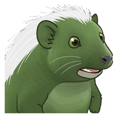 prehensile tailed porcupine  sticker